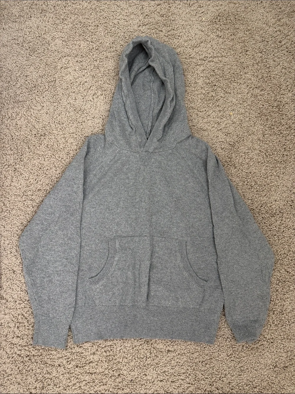 GAP Gray Hooded Sweater - Classic Casual Pullover